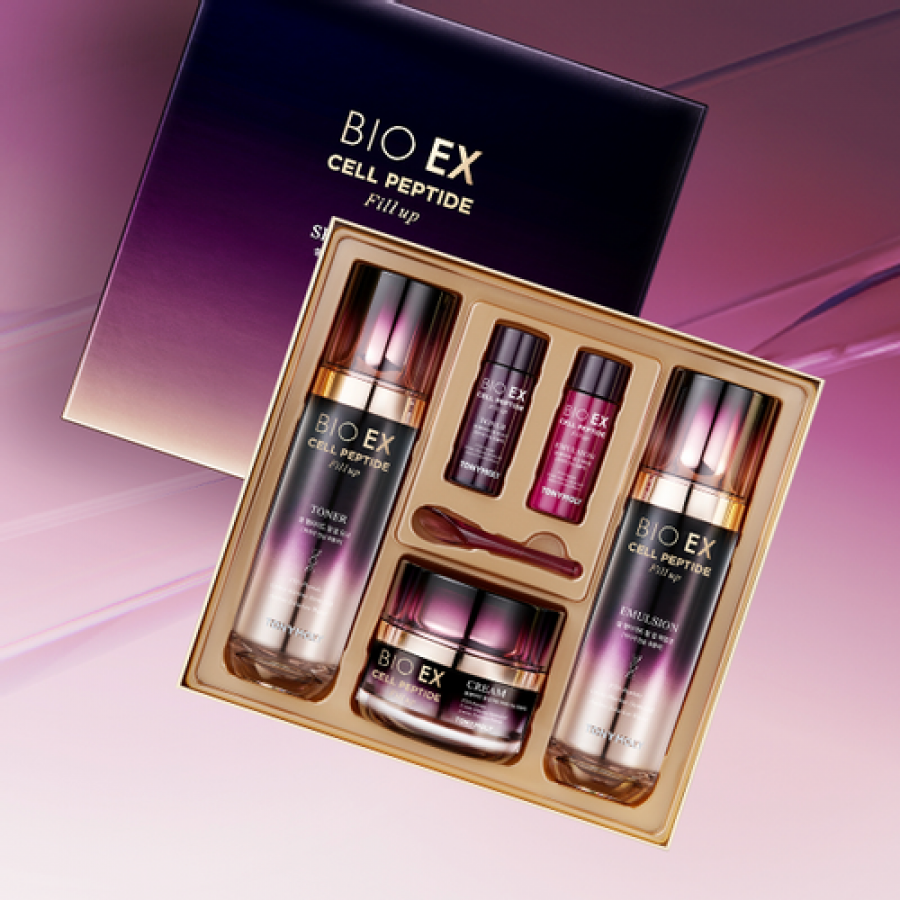 韓國美妝 - TONYMOLY BIO EX胜肽活膚3件套裝